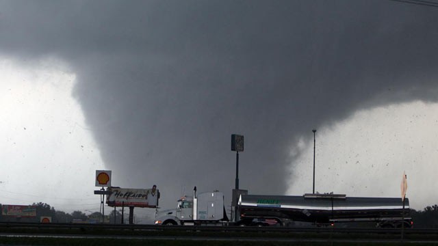 the tornado in alabama 2011. The tornado caused a